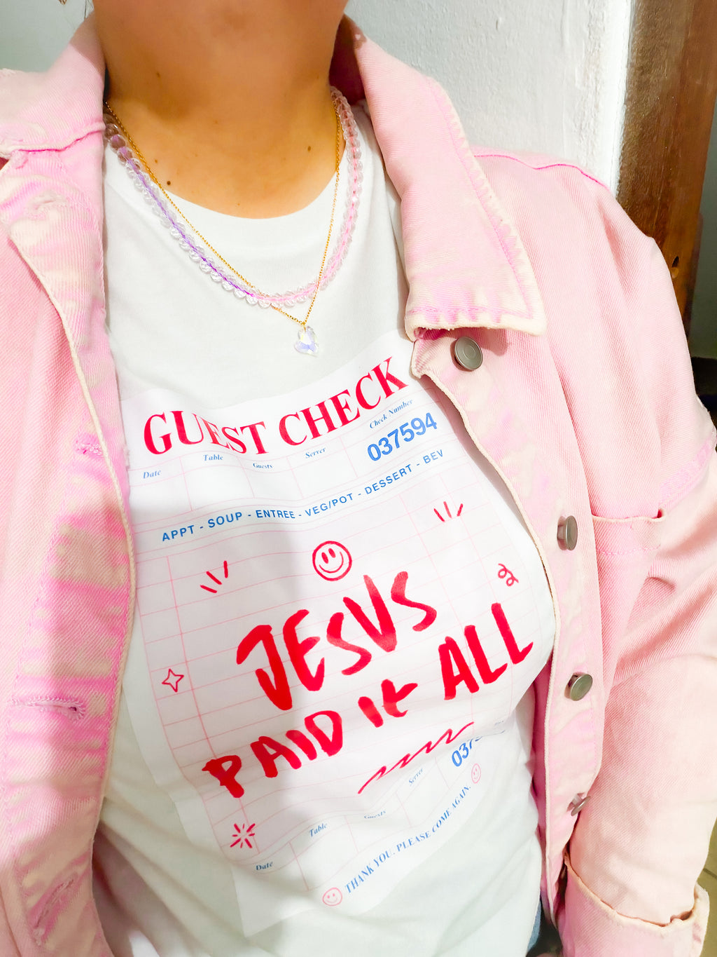 Jesus paid it all shirt