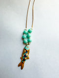 Fishy waters necklace