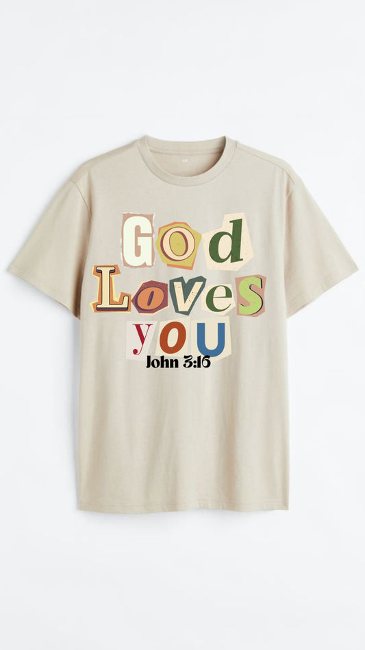 Gods loves shirt