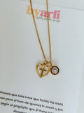 Brillas en mi corazón necklace