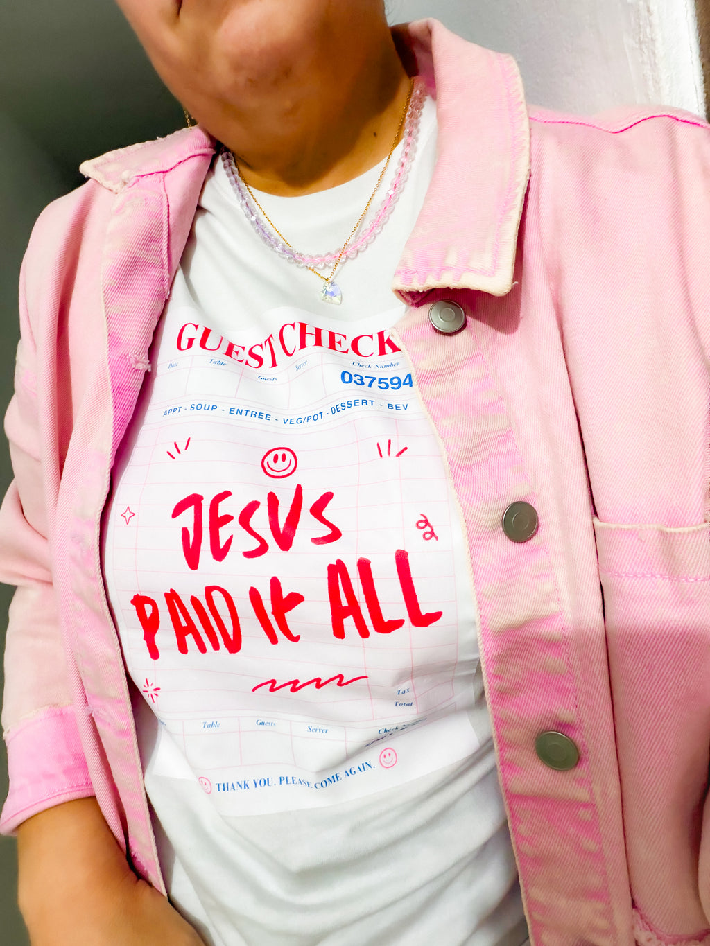 Jesus paid it all shirt