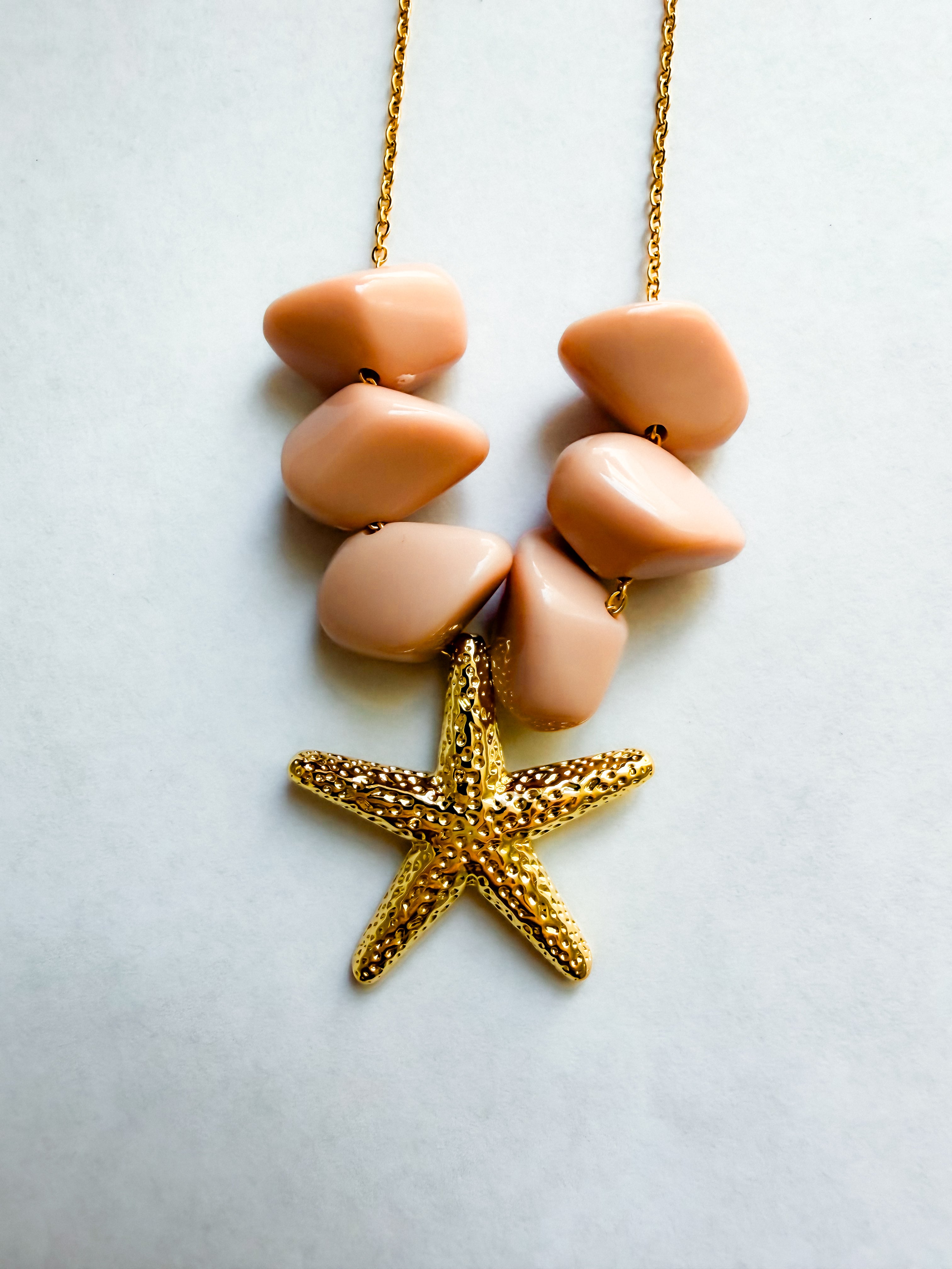 Starsfish sand necklace