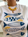 Fishy lemon shirt