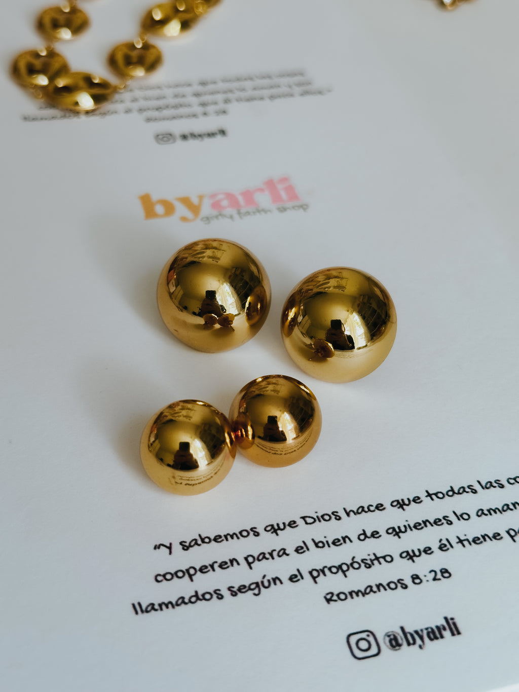 Chunky Dottie earrings