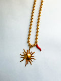 Chilli sun necklace