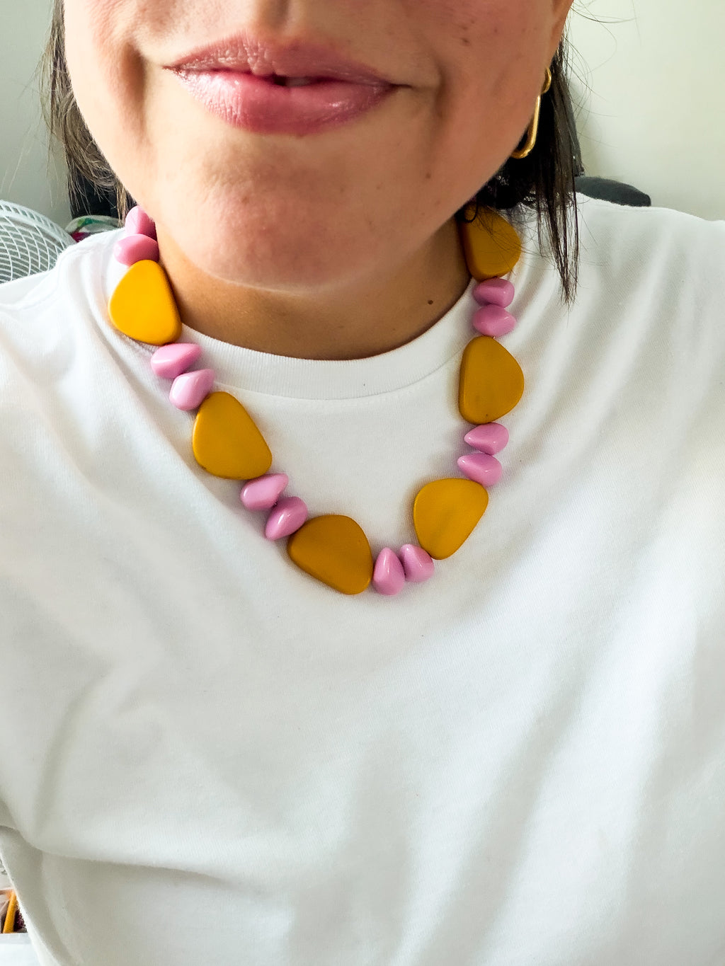 Funky color necklace