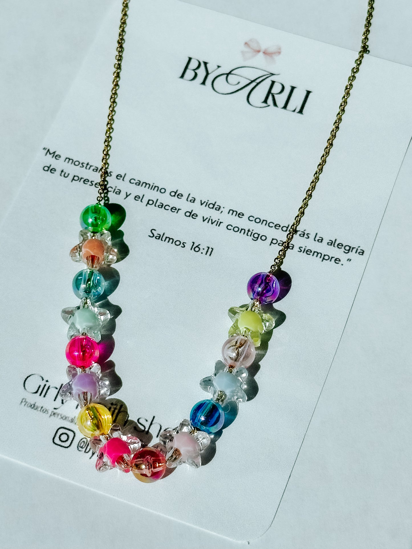 Stars in color Necklace