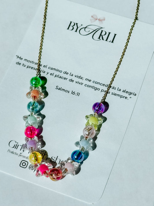 Stars in color Necklace