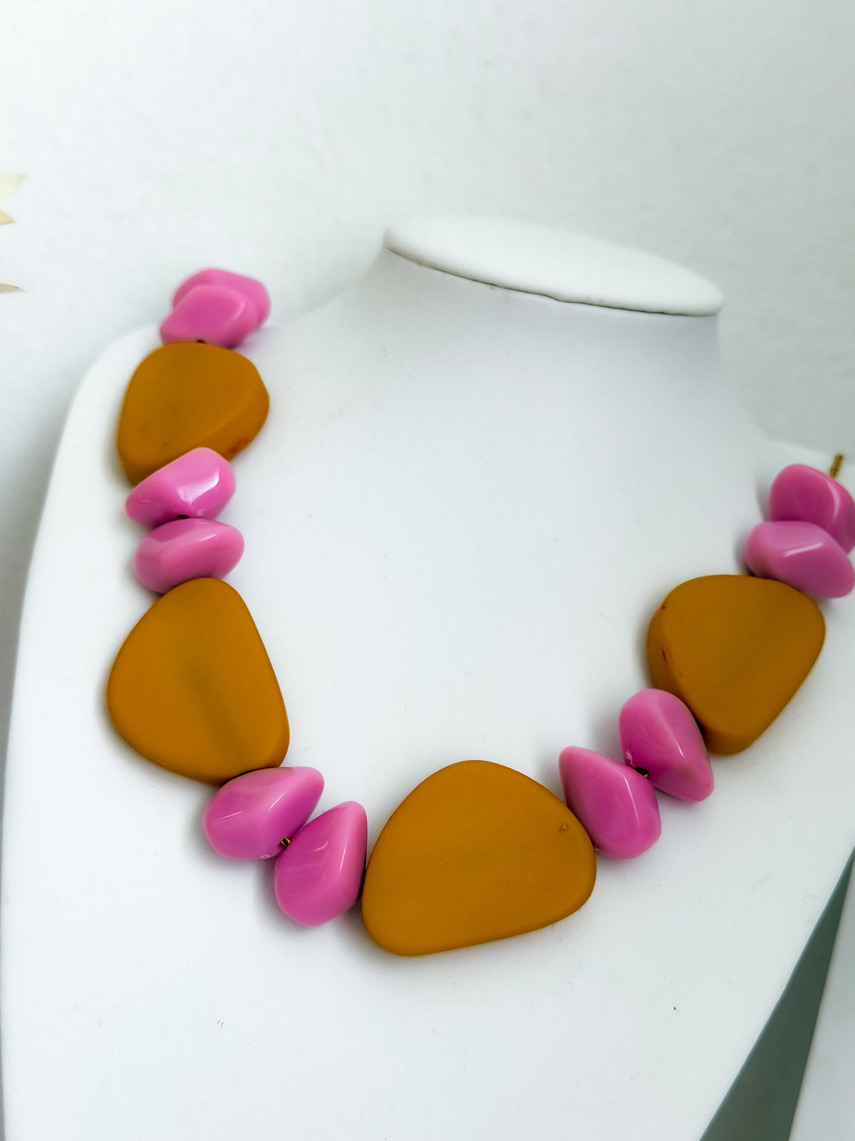 Funky color necklace